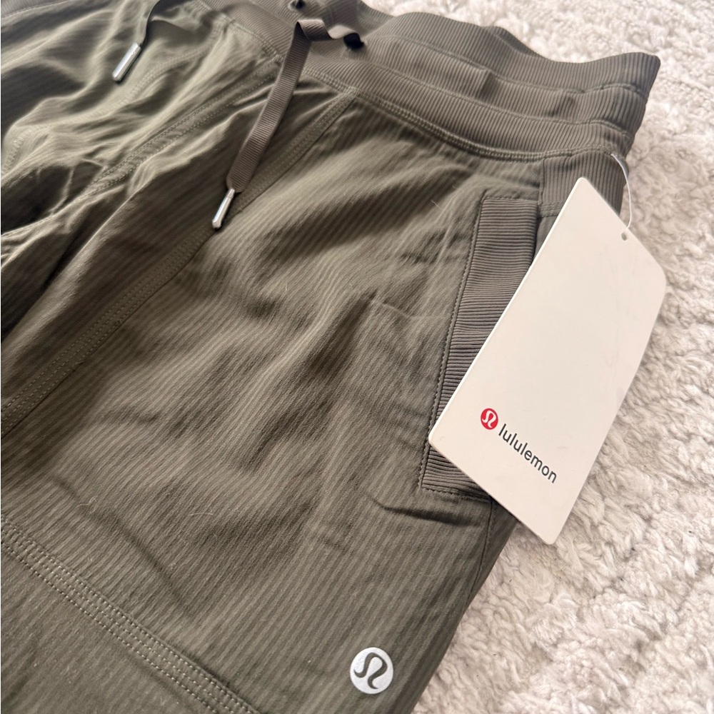 Lululemon Olive Green Dance Studio Pant (Lined)